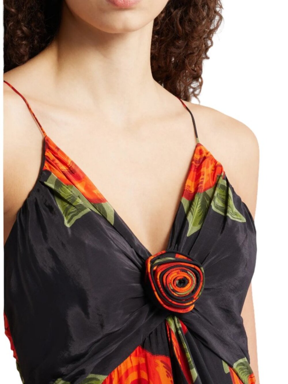 FARM Rio Latin Roses Floral Dress Size XXS - Picture 5 of 6